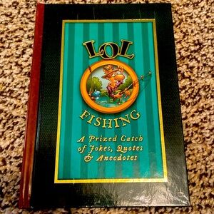 Red Letter Press book LOL fishing jokes quotes and anecdotesotes